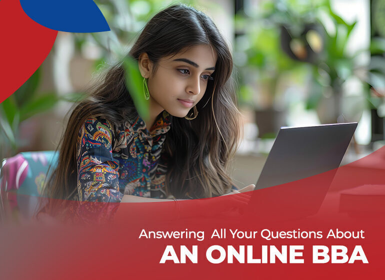 online BBA course in India